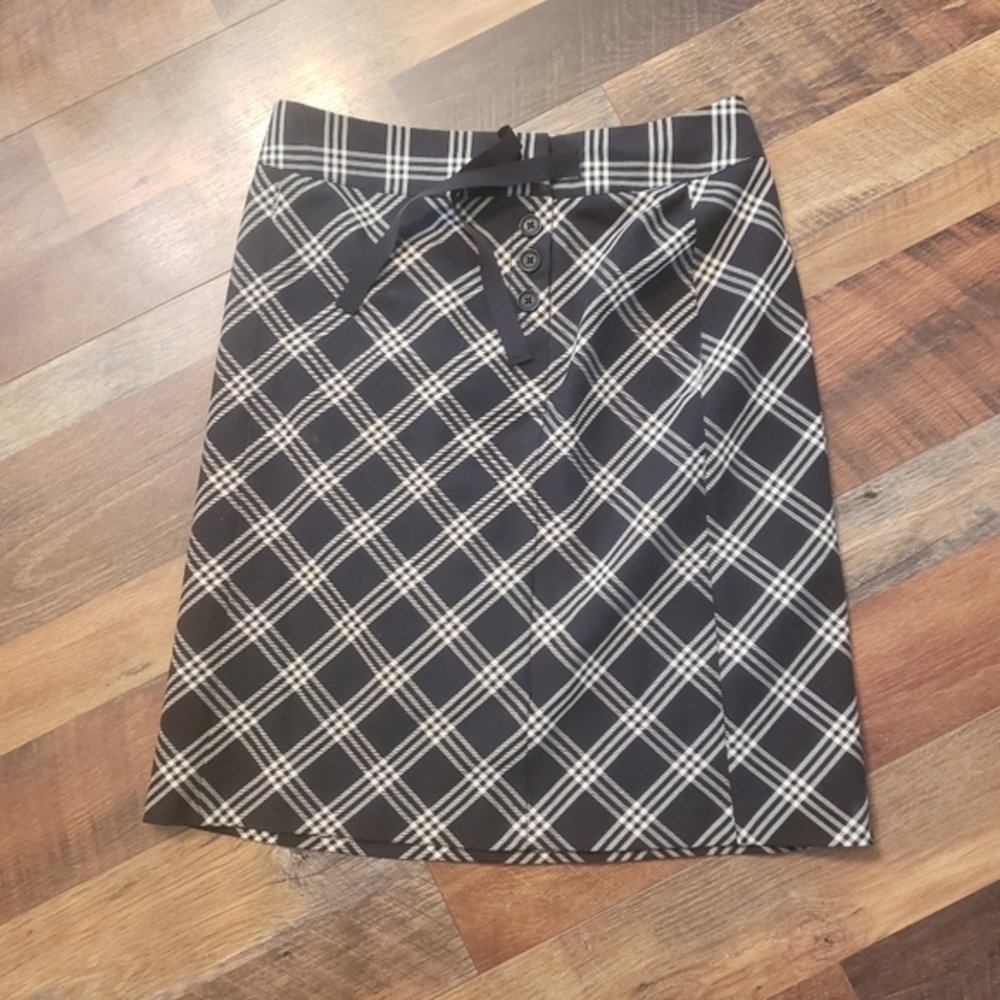 Tommy Hilfiger Black and cream skirt‎ 4